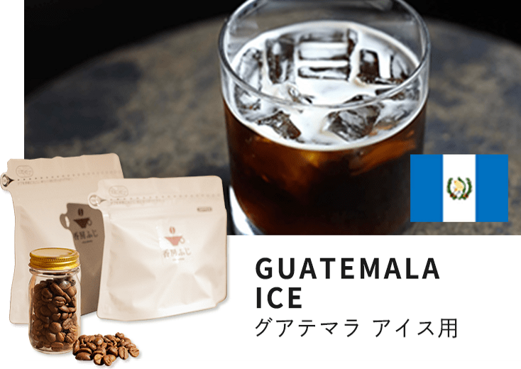 ふじ珈琲 自家焙煎 グアテマラ（ICE用）