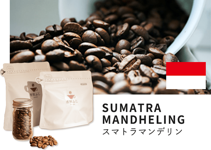ふじ珈琲 自家焙煎 スマトラマンデリン